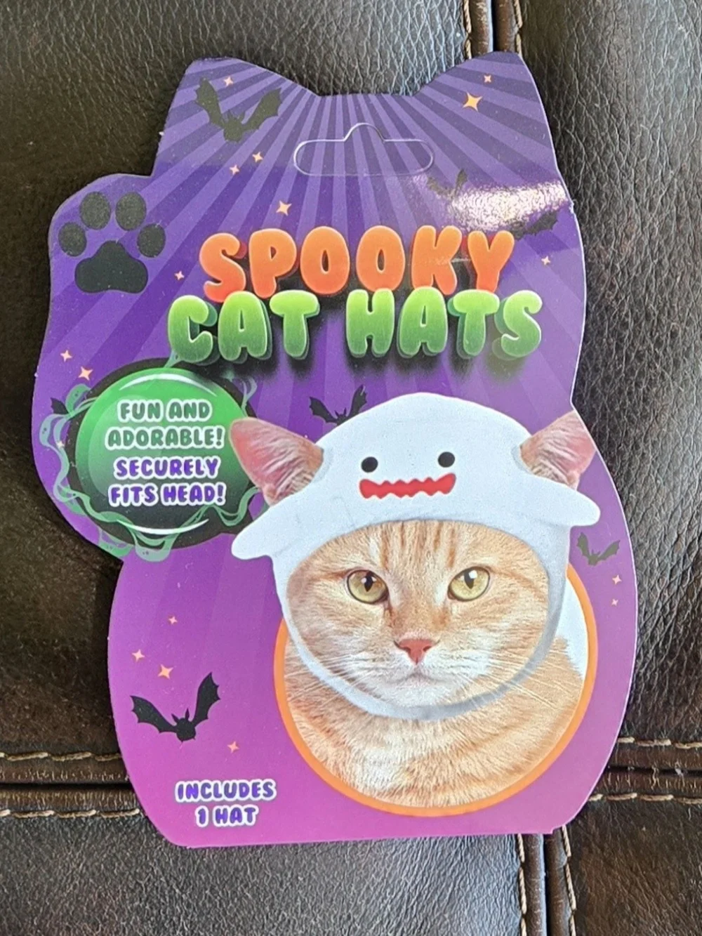 - Assorted Halloween Cat Hat (Purple Packaging)